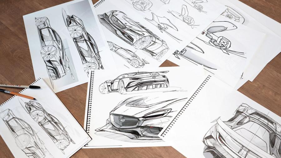Эскиз Mazda RX-Vision GT3 Concept 2020 года  (фото 27 из 32)